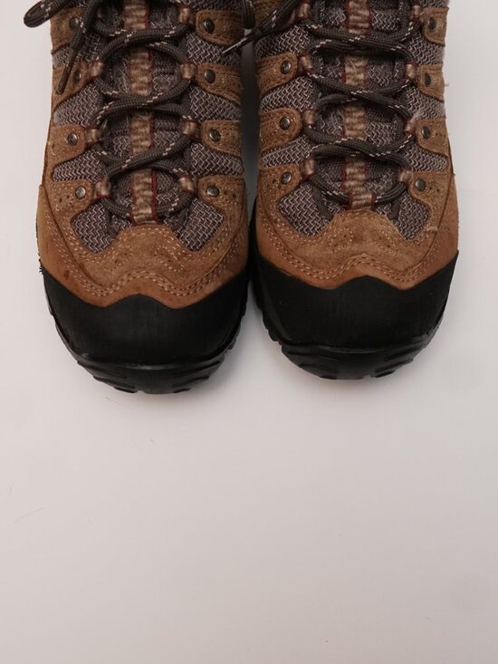 Columbia Men\'s Waterproof Hiking Shoes, Brown Leather, Size 8 main image 9